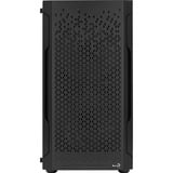 Aerocool Trinity Mini v3 boîtier mini tower Noir | 3x USB-A | RGB | Verre Trempé