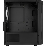 Aerocool Trinity Mini v3 boîtier mini tower Noir | 3x USB-A | RGB | Verre Trempé