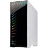 Inter-Tech X-908 Infini2 boîtier midi tower Blanc | 2x USB-A | 2x USB-C | RGB | Window