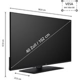 JVC  40" TV LED Noir