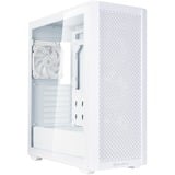 SilverStone  boîtier midi tower Blanc | 2x USB-A | Window