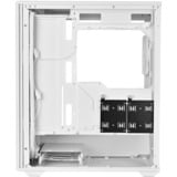 SilverStone  boîtier midi tower Blanc | 2x USB-A | Window