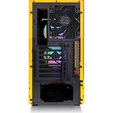 Thermaltake  boîtier midi tower Jaune foncé | 2x USB-A | 1x USB-C | RGB | Window