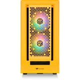 Thermaltake  boîtier midi tower Jaune foncé | 2x USB-A | 1x USB-C | RGB | Window