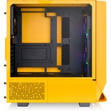 Thermaltake  boîtier midi tower Jaune foncé | 2x USB-A | 1x USB-C | RGB | Window