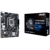 ASUS PRIME H510M-K R2.0, Socket 1200 carte mère Noir/gris, Gb-LAN, Sound, µATX