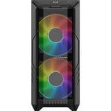 Cooler Master HAF 500 boîtier midi tower Noir | 2x USB-A | 1x USB-C | RGB | Verre Trempé