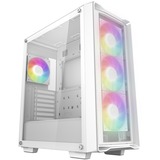 DeepCool  boîtier midi tower Blanc | 2x USB-A | RGB | Window