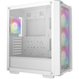 DeepCool  boîtier midi tower Blanc | 2x USB-A | RGB | Window