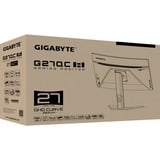 GIGABYTE G27QC A 27" Moniteur gaming incurvé  Noir, 2x HDMI, DisplayPort, 2x USB-A 3.2 (5 Gbit/s), 165 Hz