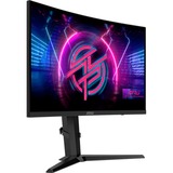 MSI  27" Moniteur gaming incurvé  Noir