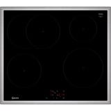 Neff M56SBF1L0, Table de cuisson Noir/en acier inoxydable