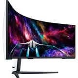 SAMSUNG  57" 8K UHD Moniteur UltraWide gaming  Blanc/Noir