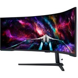 SAMSUNG  57" 8K UHD Moniteur UltraWide gaming  Blanc/Noir