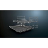 Siemens EQ110KA2EE set d'appareils de cuisine Céramique Four électrique, Jeu de cuisinière Acier inoxydable, Céramique, 4 zone(s), Verre-céramique, Noir, Tactile, 58,3 cm