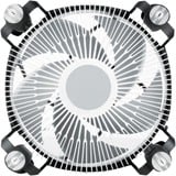 ARCTIC Alpine 17, Refroidisseur CPU Noir/Blanc, Connecteur de ventilateur PWM à 4 broches