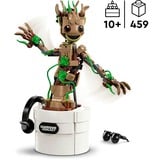 LEGO Marvel - La danse de Bébé Groot, Jouets de construction 76297