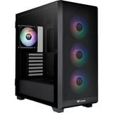 Thermaltake  boîtier midi tower Noir | 2x USB-A | RGB | Window