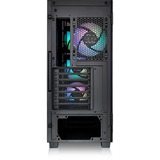 Thermaltake  boîtier midi tower Noir | 2x USB-A | RGB | Window