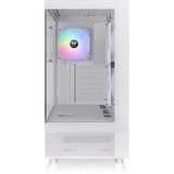 Thermaltake  boîtier midi tower Blanc | 2x USB-A | 1x USB-C | RGB | Window