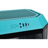 Thermaltake  boîtier mini tower Turquoise | 3x USB-A | Window