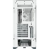 Corsair iCUE 5000X RGB boîtier midi tower Blanc | 2x USB-A | 1x USB-C | RGB | Window