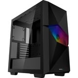 DeepCool CYCLOPS boîtier midi tower Noir | 1x USB-A | 1x USB-C | Verre Trempé