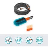 GARDENA 18864-20, Brosses de lavage Gris/Turquoise