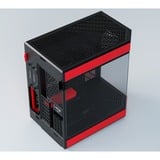 HYTE Y60 boîtier midi tower Rouge/Noir | 3x USB-A | Verre Trempé