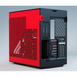 HYTE Y60 boîtier midi tower Rouge/Noir | 3x USB-A | Verre Trempé