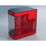 HYTE Y60 boîtier midi tower Rouge/Noir | 3x USB-A | Verre Trempé