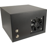 Inter-Tech  boîtier HTPC Noir | 2x USB-A