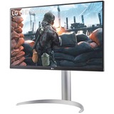 LG  27" 4K UHD Moniteur gaming  Argent/Blanc