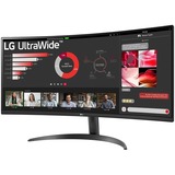 LG  34" Moniteur UltraWide incurvé  Noir