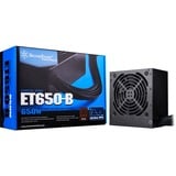 SilverStone , 650 Watt alimentation  Noir