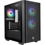 Thermaltake  boîtier mini tower Noir | 3x USB-A | RGB | Window