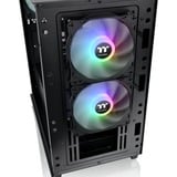 Thermaltake  boîtier mini tower Noir | 3x USB-A | RGB | Window