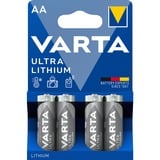 VARTA 4x AA Lithium Batterie à usage unique Batterie à usage unique, AA, Lithium, 1,5 V, 4 pièce(s), 2900 mAh