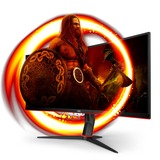 AOC CU34G2XE/BK 34" Curved UltraWide Moniteur gaming  Noir (Mat)/Rouge, HDMI, DisplayPort