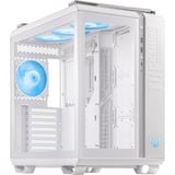 ASUS  boîtier midi tower Blanc | 2x USB-A | 1x USB-C | RGB | Window