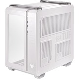 ASUS  boîtier midi tower Blanc | 2x USB-A | 1x USB-C | RGB | Window