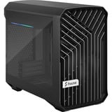 Fractal Design Torrent Nano boîtier midi tower Noir | 2x USB-A | 1x USB-C | Verre Trempé