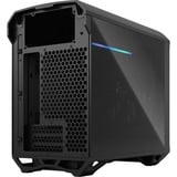 Fractal Design Torrent Nano boîtier midi tower Noir | 2x USB-A | 1x USB-C | Verre Trempé