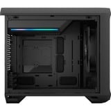 Fractal Design Torrent Nano boîtier midi tower Noir | 2x USB-A | 1x USB-C | Verre Trempé