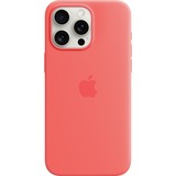 Apple Coque en silicone avec MagSafe pour iPhone 15 Pro Max, Housse smartphone Rouge vif