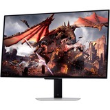 SAMSUNG  32" 4K UHD Moniteur gaming  Argent