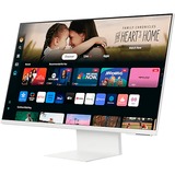 SAMSUNG  32" 4K UHD Moniteur  Blanc