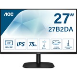 AOC B2 27B2DA LED display 68,6 cm (27") 1920 x 1080 pixels Full HD Noir Moniteur  Noir, 68,6 cm (27"), 1920 x 1080 pixels, Full HD, LED, 4 ms, Noir