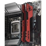 Patriot PVE2432G400C0K module de mémoire 32 Go 2 x 16 Go DDR4 4000 MHz, Mémoire vive Rouge/Noir, 32 Go, 2 x 16 Go, DDR4, 4000 MHz, 288-pin DIMM