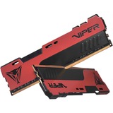 Patriot PVE2432G400C0K module de mémoire 32 Go 2 x 16 Go DDR4 4000 MHz, Mémoire vive Rouge/Noir, 32 Go, 2 x 16 Go, DDR4, 4000 MHz, 288-pin DIMM